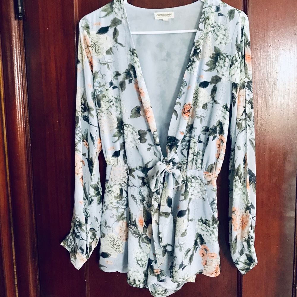Floral Spring Romper